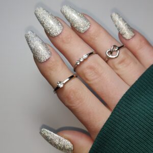 Kit Press on nails disco pola
