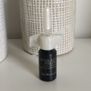 Ampoule après peeling aux acides de fruits